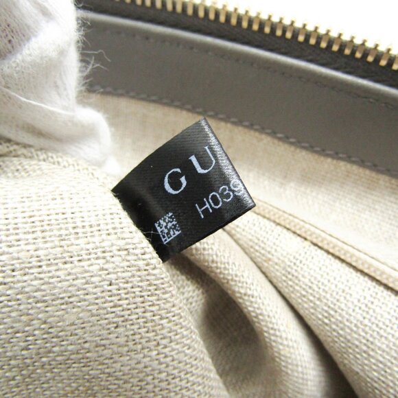 GUCCI Gray Leather Shoulder Bag - Picture 12 of 12